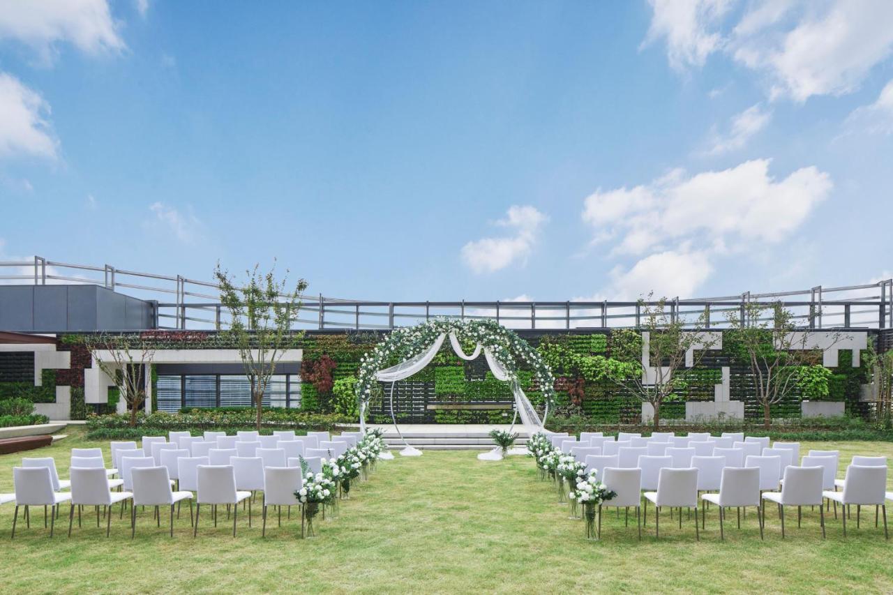 Yancheng Marriott Hotel Exterior foto