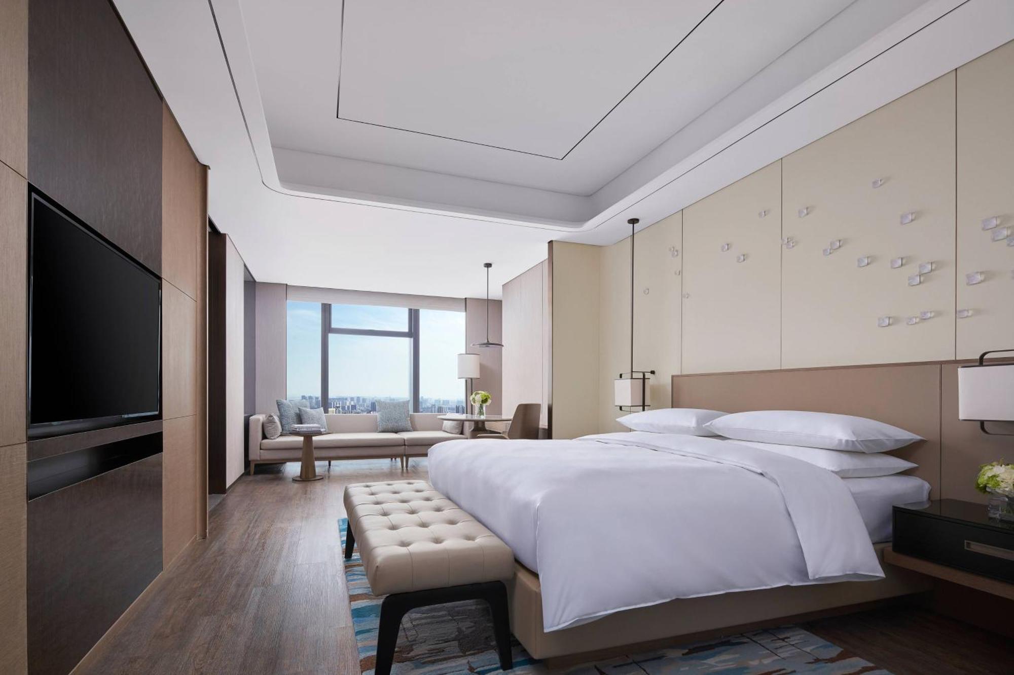 Yancheng Marriott Hotel Exterior foto
