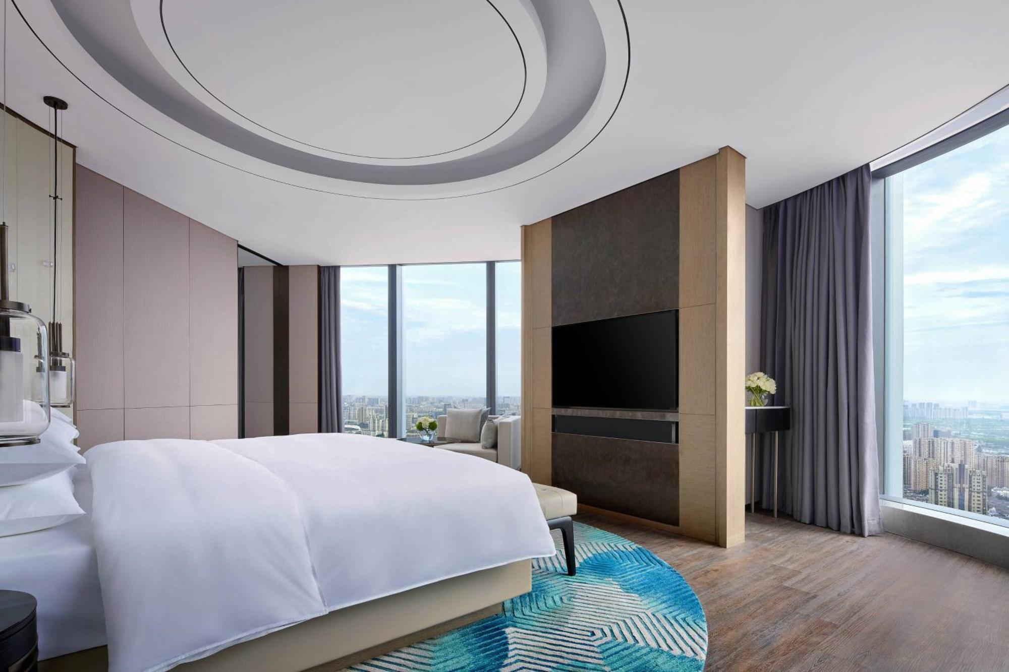 Yancheng Marriott Hotel Exterior foto