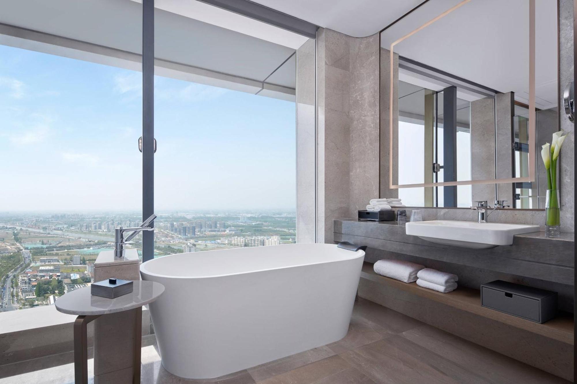 Yancheng Marriott Hotel Exterior foto