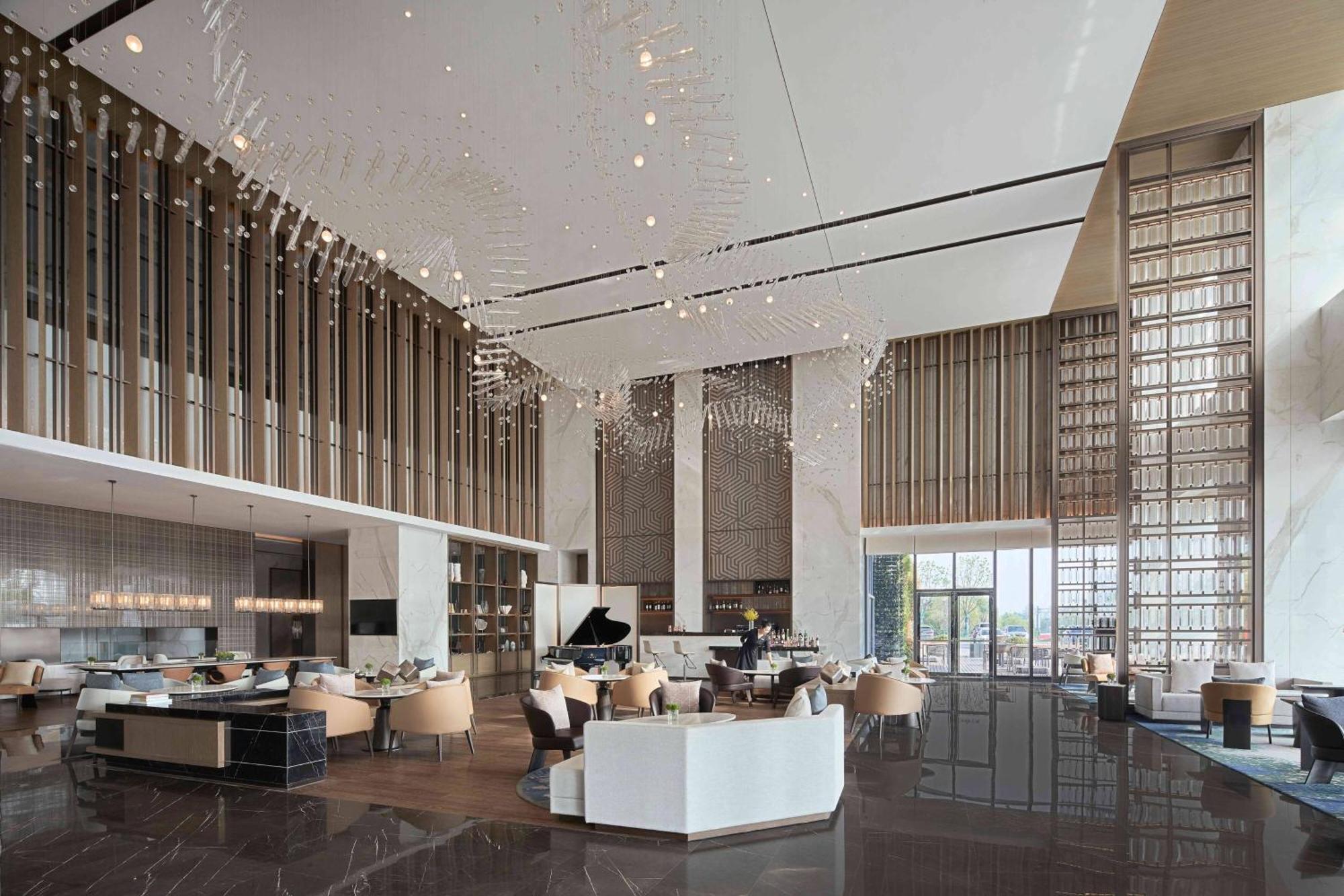 Yancheng Marriott Hotel Exterior foto