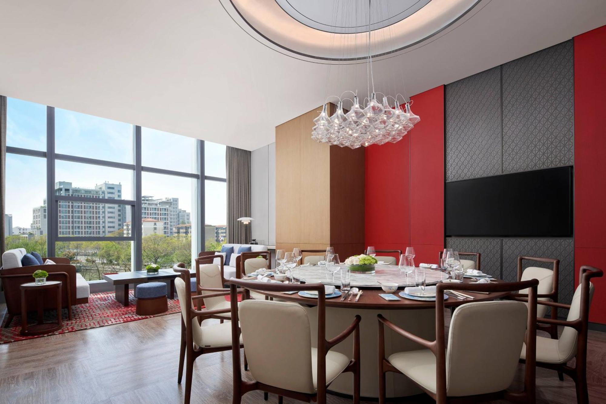 Yancheng Marriott Hotel Exterior foto